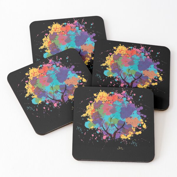 Item preview, Colorful Abstract Tree designed and sold by infleims.