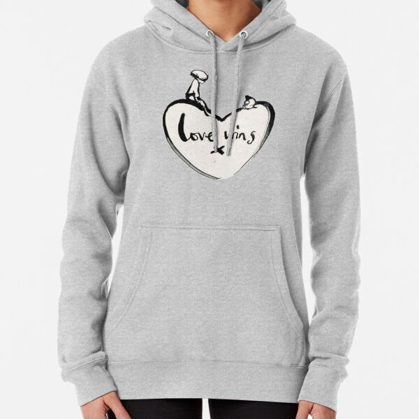Charlie Mackesy Love Wins Pullover Hoodie