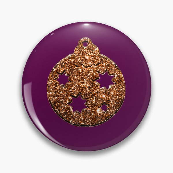 Item preview, Christmas Orange Ball Glittering Pattern Merry Christmas purple designed and sold by oxoxoxo.