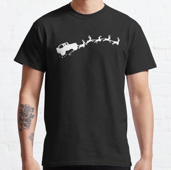 Deer Jeep Christmas Classic T-Shirt