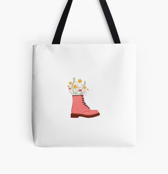 Item preview, Doc Martens with flowers designed and sold by Hinke van Gorsel.