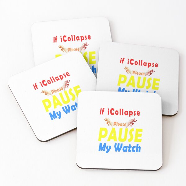 Item preview, If i Collapse Please Pause My Watch designed and sold by Bouchfashions.