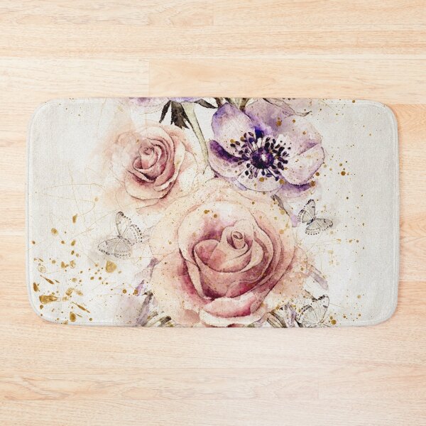 Item preview, Abstract Roses & Butterflies designed and sold by adortopia.