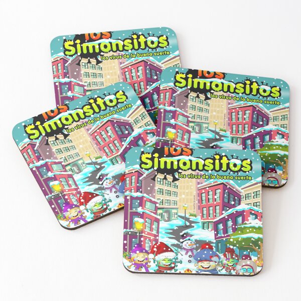 Item preview, Regalos de Navidad los Simonsitos, los virus de la buena suerte designed and sold by simonsitos.