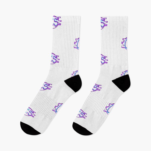 Item preview, CassieStudios CS Glitch Logo - Clean White designed and sold by CassieStudios.