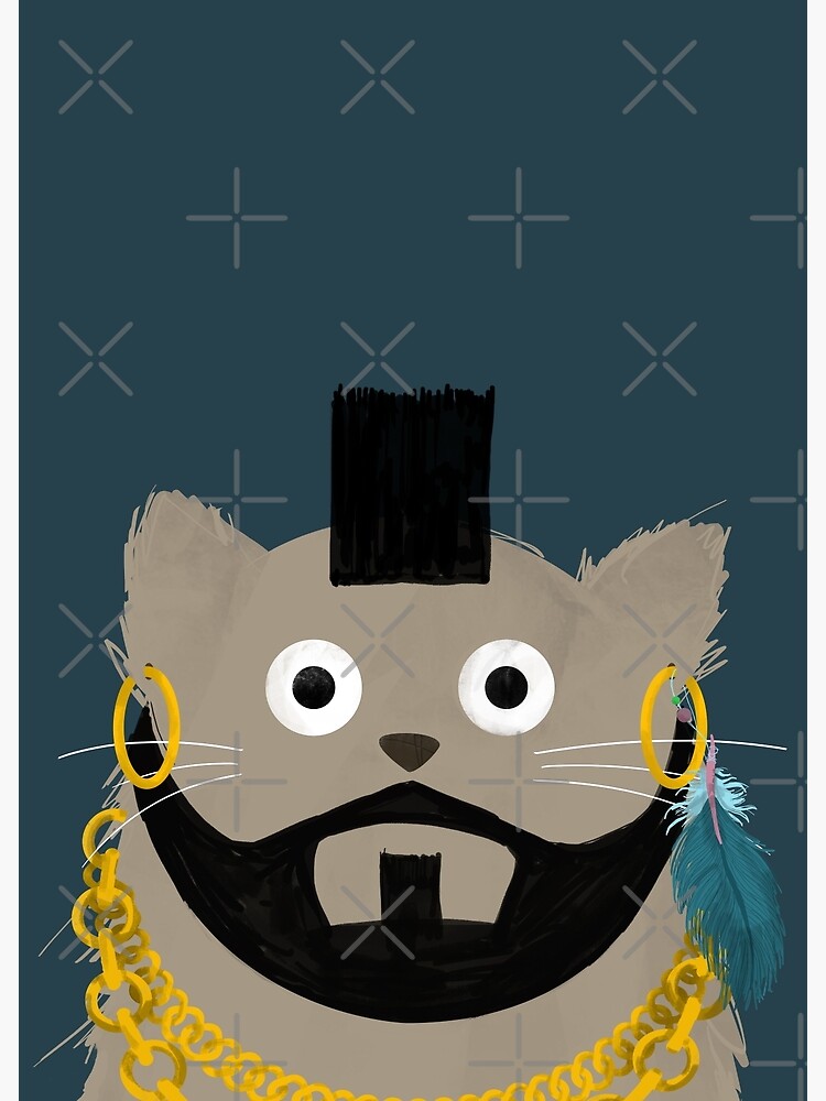 Cat MrT  by Doozal