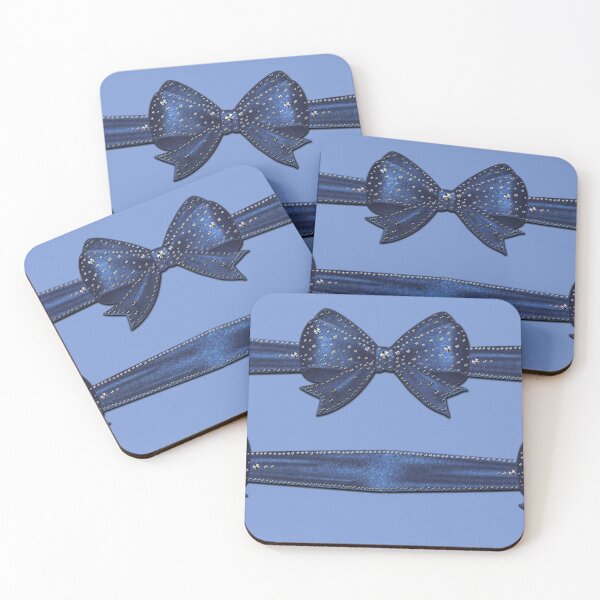 Item preview, Blue bows pattern gifts baby birthday birth designed and sold by GlamourChick.