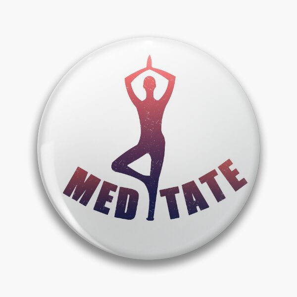 Item preview, Meditate yoga pose gradient #2 designed and sold by Roy Store.