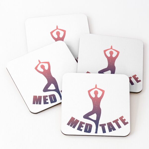 Item preview, Meditate yoga pose gradient #2 designed and sold by Roy Store.