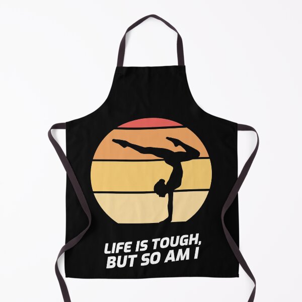 Item preview, Yoga and Gymnastics - Life is Tough, But So Am I designed and sold by MoonsmileProd.