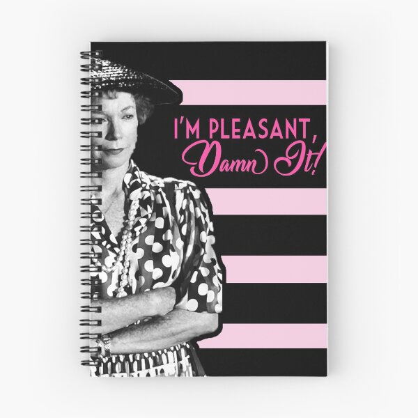 Item preview, Ouiser Steel Magnolias I'm Pleasant Damn It 80s Movie Quote V2 Stripes designed and sold by gunsnhoney.