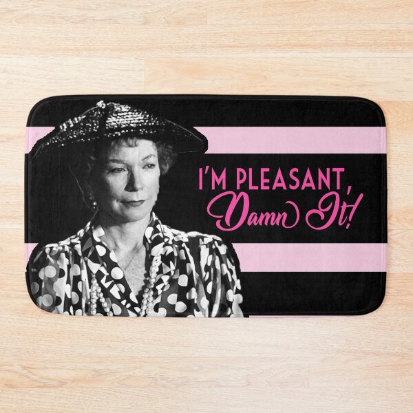 Item preview, Ouiser Steel Magnolias I'm Pleasant Damn It 80s Movie Quote V2 Stripes designed and sold by gunsnhoney.
