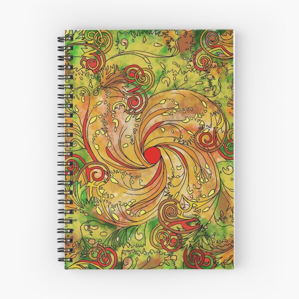 Item preview, Fall Swirl Flower designed and sold by NeedlingGod.