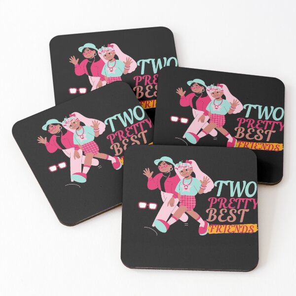 Item preview, Two Pretty Best Friends | Gift For Friend | Gift For Christmas designed and sold by BECOOOL.