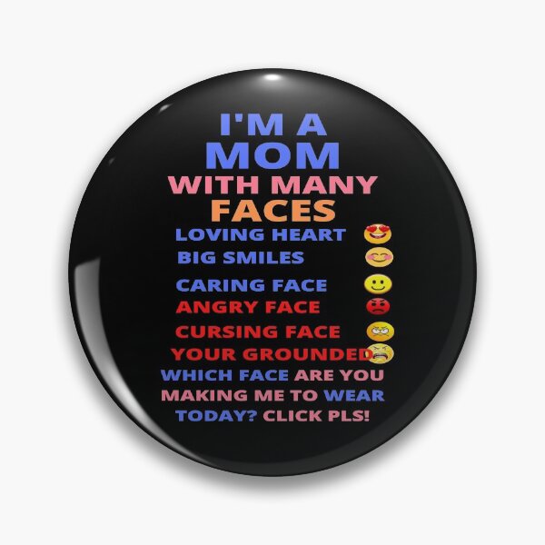 Item preview, I'M A MOM WITH MANY FACES  designed and sold by OliDesigns.