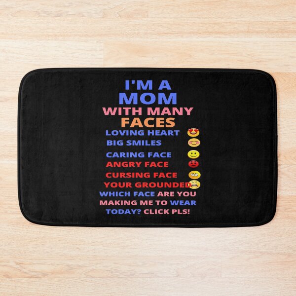 Item preview, I'M A MOM WITH MANY FACES designed and sold by OliDesigns.