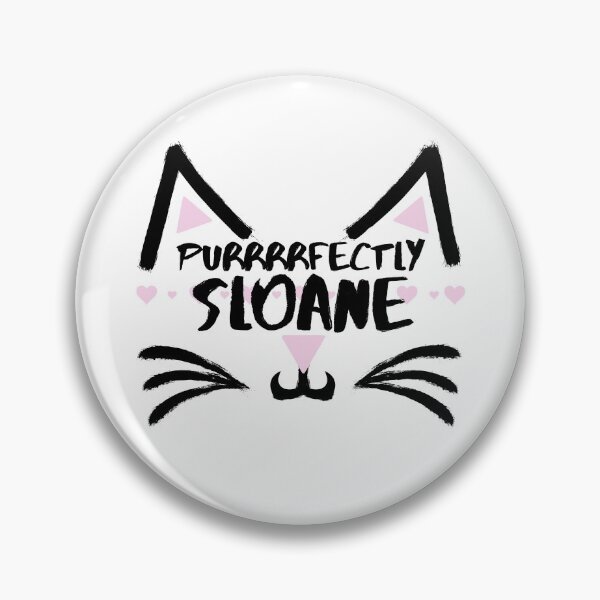 Item preview, Purrrrfectly SLOANE designed and sold by IzzyDee-Designs.