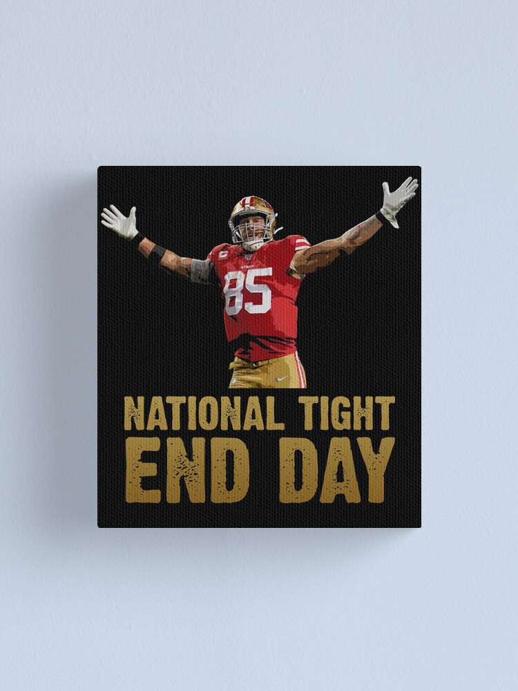 George Kittle San Francisco Poster Canvas Football Print 