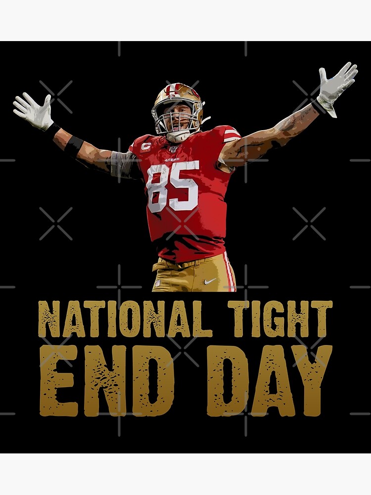 George Kittle San Francisco Poster Canvas Football Print 