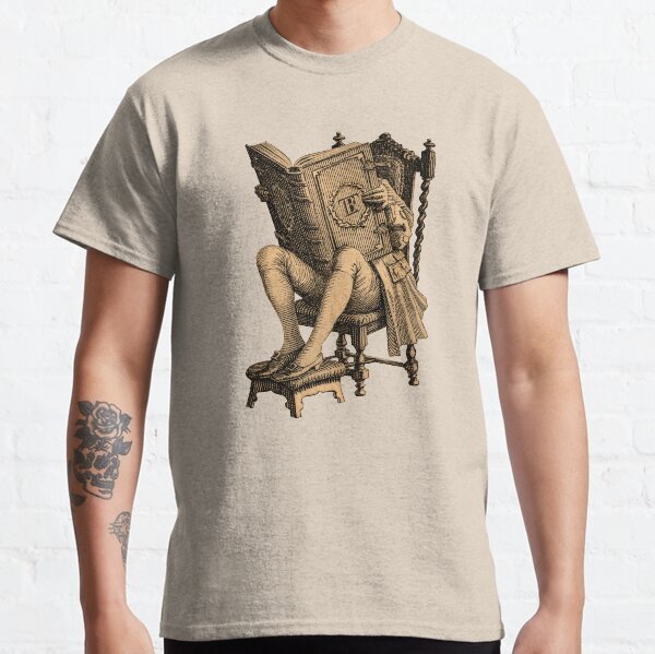 Ex Libris, el lector inveterado Camiseta clásica