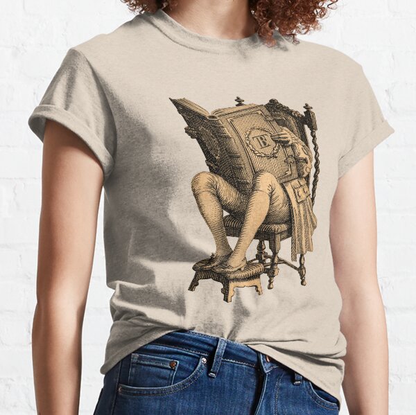 Ex Libris, el lector inveterado Camiseta clásica