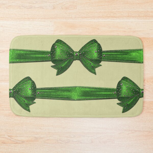 Item preview, Green pattern - festive gift ribbons designed and sold by GlamourChick.