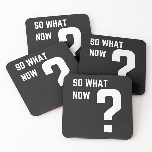 Item preview, So What Now? designed and sold by Carquest61.