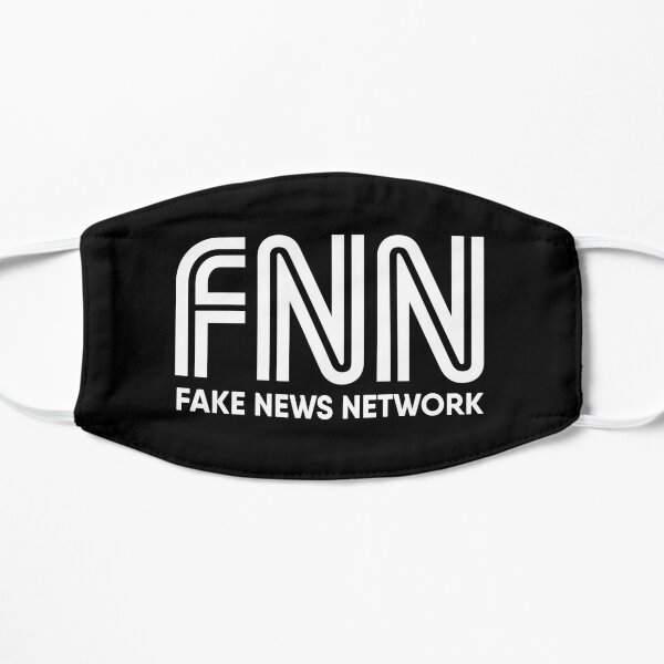 Fake News Network Flat Mask