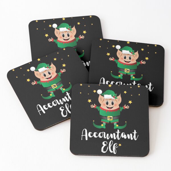 Item preview, Accountant Elf Squad Men Christmas Matching Family Group designed and sold by ZNOVANNA.