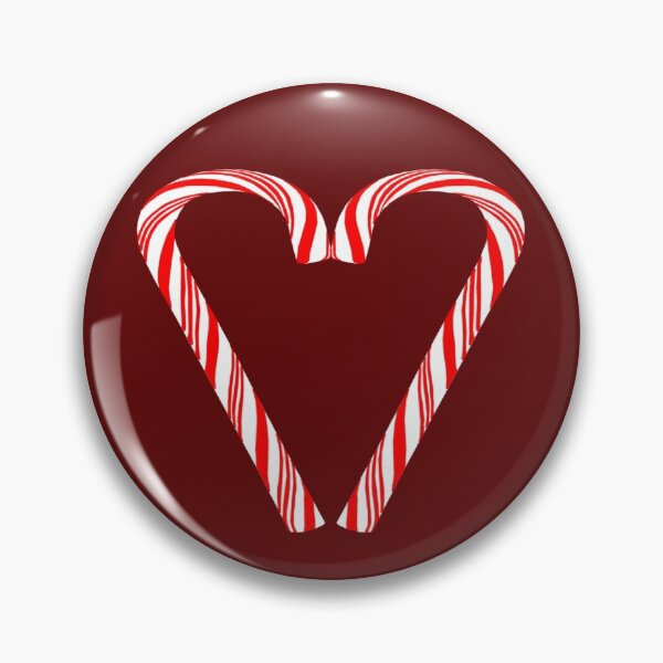 Item preview, Peppermint Christmas Candy Cane Heart designed and sold by Deborah Camp.