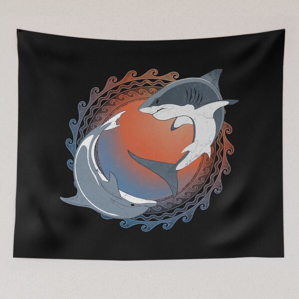 Item preview, Great white shark designed and sold by NicGrayGraphic.