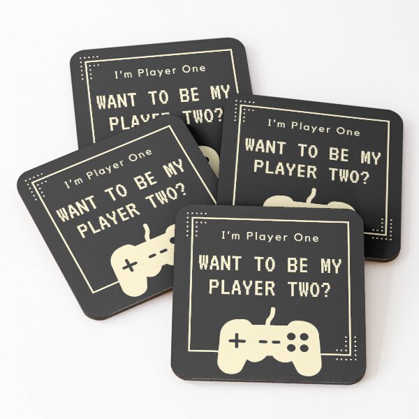 Item preview, Wanna Be My Player Two? designed and sold by GamerGetup.