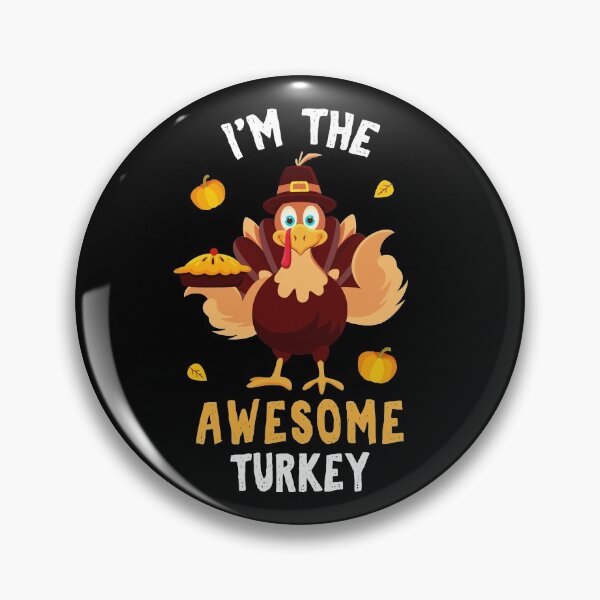 Item preview, funny thanksgiving awesome turkey designed and sold by Asaadstudio.
