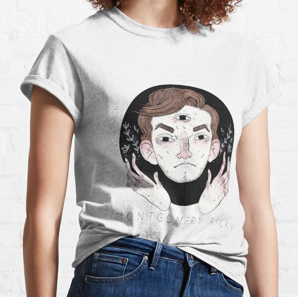 COUVERTURE D'ALBUM MONTGOMERY RICKY BLANC T-shirt classique