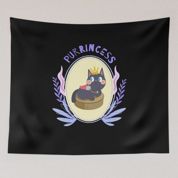 Item preview, Purrincess - Princess day design designed and sold by wingdingr.