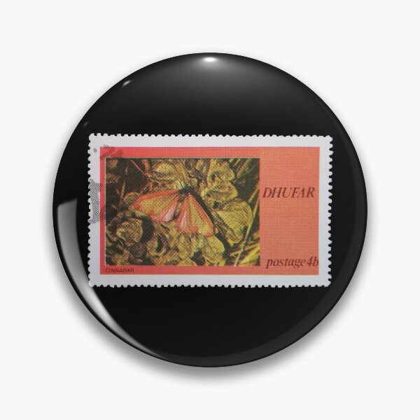 Item preview,  Tyria Jacobaeae Butterfly Vintage Stamp  designed and sold by StampCollection.