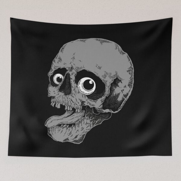 Item preview, Skull art designed and sold by Bolls Illustration.