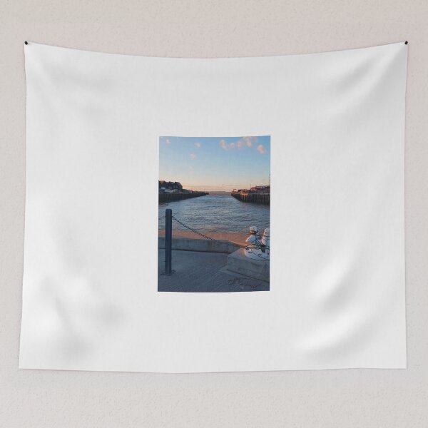 Item preview, Whitstable UK beach coastal harbour harbor sunset designed and sold by ShuckedLondon.