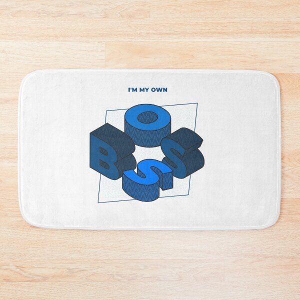 Item preview, I'm My Own BOSS- Isometric Letters designed and sold by joabaj.