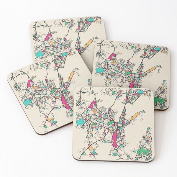 Item preview, Salem, Massachusetts Street Map designed and sold by A Deniz Akerman.