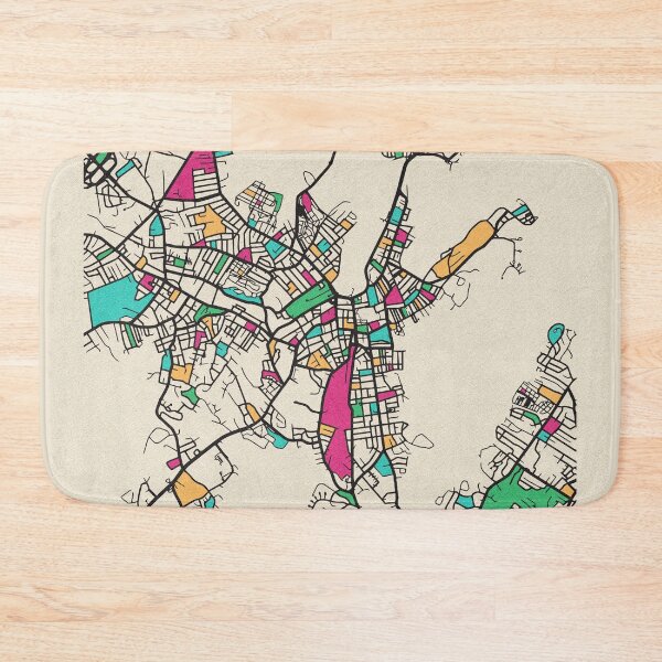 Item preview, Salem, Massachusetts Street Map designed and sold by A Deniz Akerman.