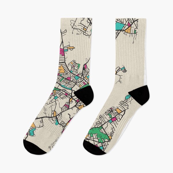 Item preview, Salem, Massachusetts Street Map designed and sold by A Deniz Akerman.