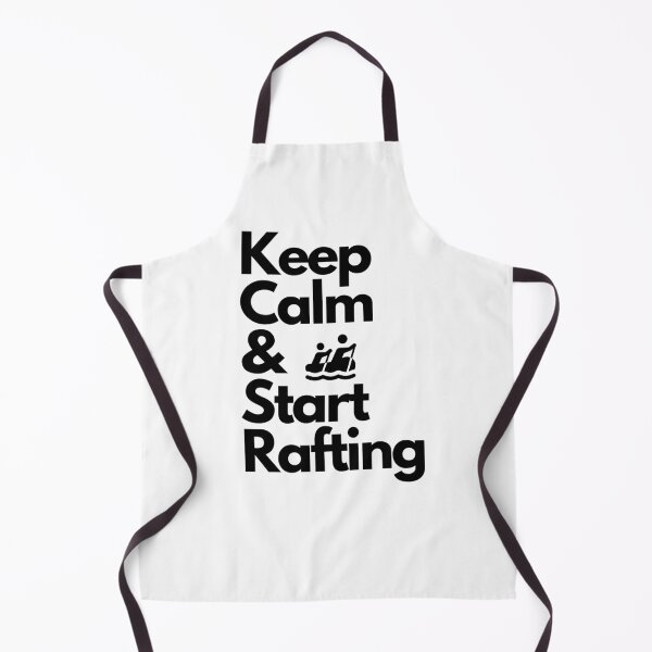 Item preview, Keep calm and start rafting - Whitewater Rafting River Cold Snacks Sports Men Paddle/paddler Retro Canoe Kayaking Family designed and sold by CJCTEES.