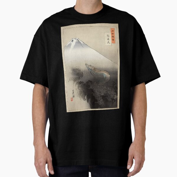 Item preview, Dragon Rising To The Heavens - Gekko Ogata - 1897 - woodcut designed and sold by CrankyOldDude.