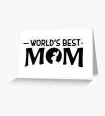Die beste Hasenmamma der Welt Grußkarte