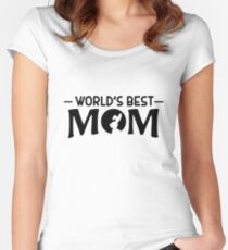 Die beste Hasenmamma der Welt Tailliertes Rundhals-Shirt