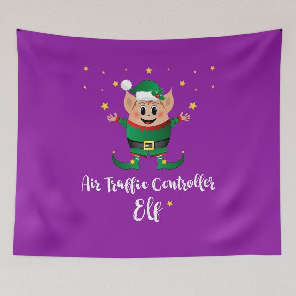 Item preview, Air Traffic Controller Elf Squad Men Xmas Matching Family designed and sold by ZNOVANNA.