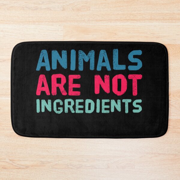 Item preview, Animals Are Not Ingredients, Vegan, Vegetarian,  designed and sold by Mandala108.