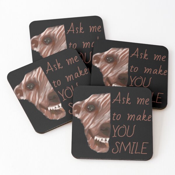 Item preview, Ask me to make you smile designed and sold by Antiope33.