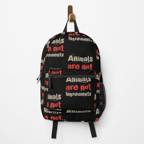Item preview, Animals Are Not Ingredients Vegan Vegetarian, Animal Rights designed and sold by Mandala108.